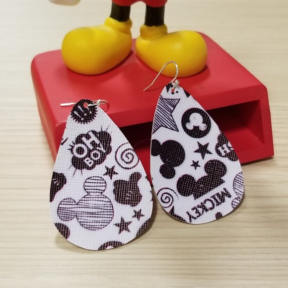 HANDMADE Mouse parts printed earrings! - Picture 2 of 5